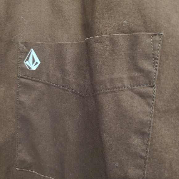 Volcom Tailored Long Sleeve Shirt Size XL - Picture 4 of 7
